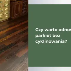 Piękny, ciemny parkiet. Dowiedz się, jak odnowić parkiet domowym sposobem, by znów lśnił.
