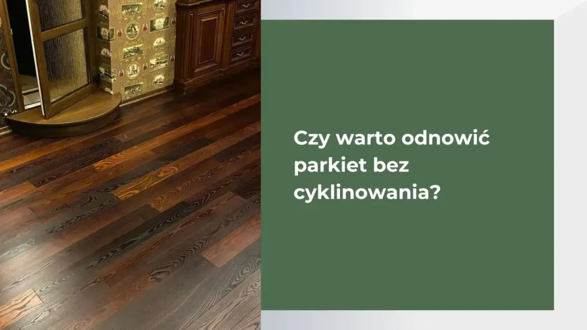 Piękny, ciemny parkiet. Dowiedz się, jak odnowić parkiet domowym sposobem, by znów lśnił.