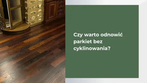 Piękny, ciemny parkiet. Dowiedz się, jak odnowić parkiet domowym sposobem, by znów lśnił.